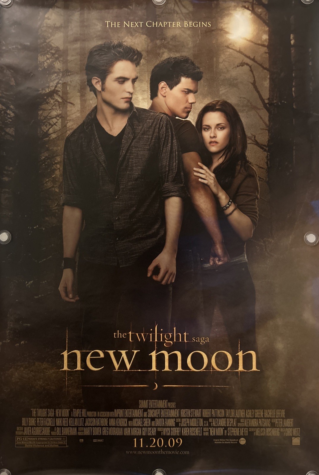 THE TWILIGHT SAGA: NEW MOON Original One Sheet Movie Poster – 2009