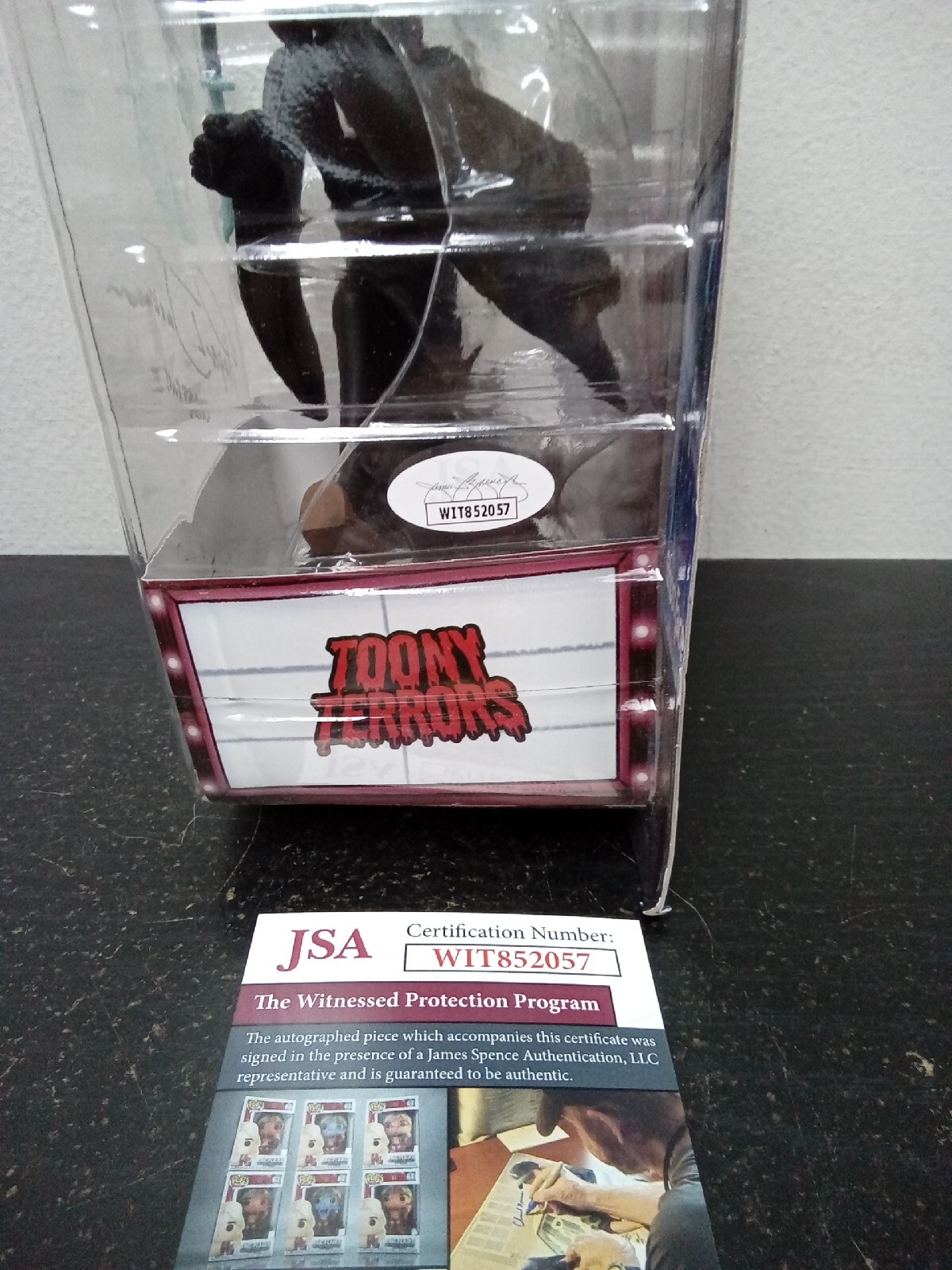 ROGER JACKSON Signed SCREAM TOONY TERROR GHOSTFACE Autograph BAS JSA COA