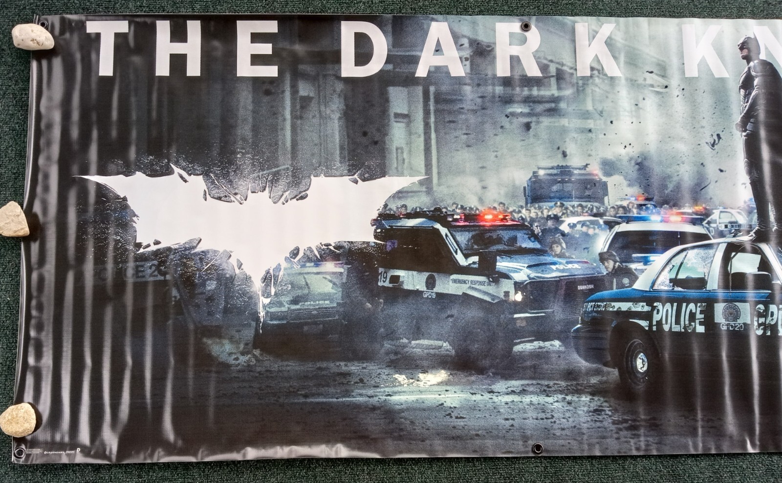 The Dark Knight Rises – BluRay Release Canvas Banner 96″ x 28″