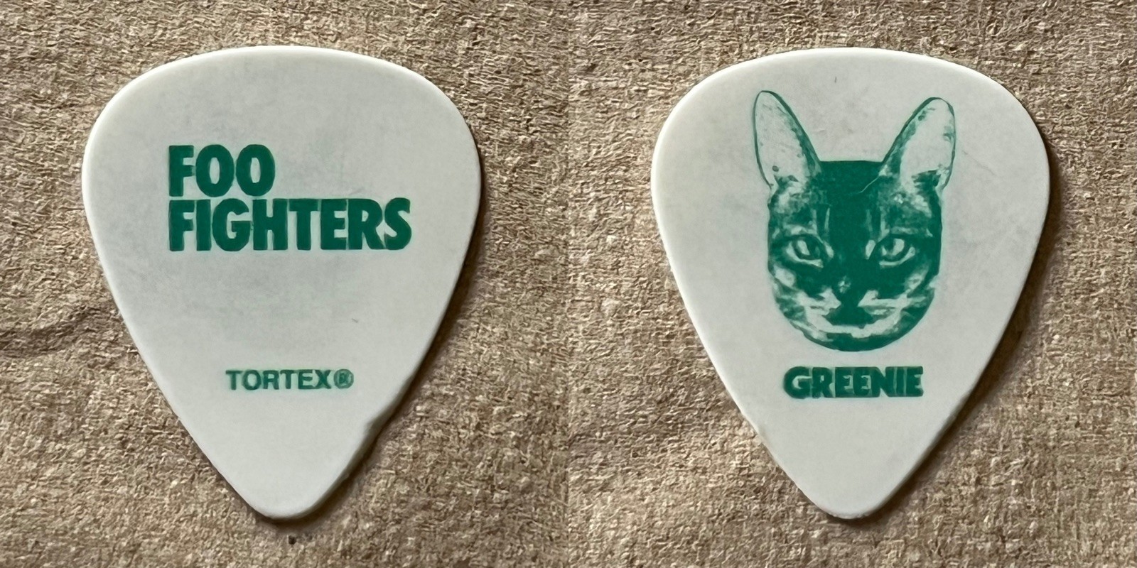 (1) *RARE* Chris Shiflett • FOO FIGHTERS guitar pick / plectrum • Dave Grohl