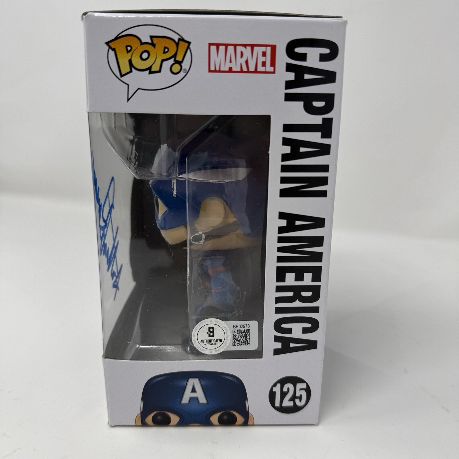 Anthony Russo Signed Captain America Funko Pop Avengers Director Autograph BAS