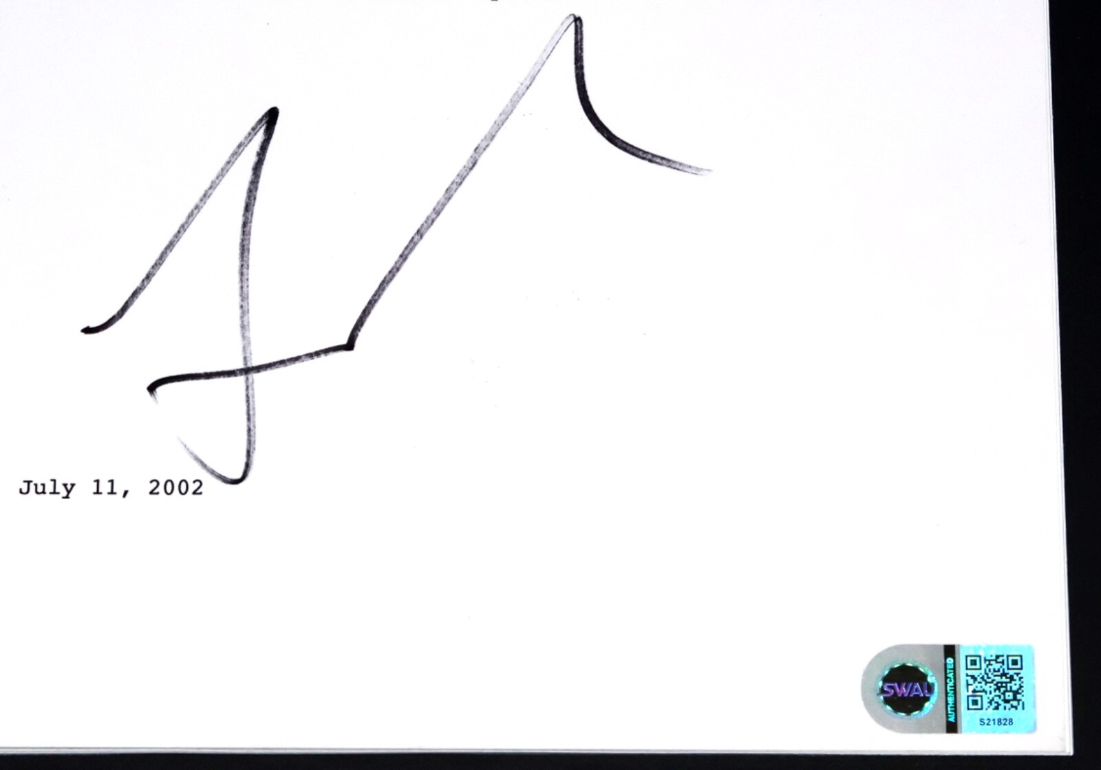 RYAN GOSLING Signed THE NOTEBOOK Full Movie SCRIPT + SWAU COA autograph