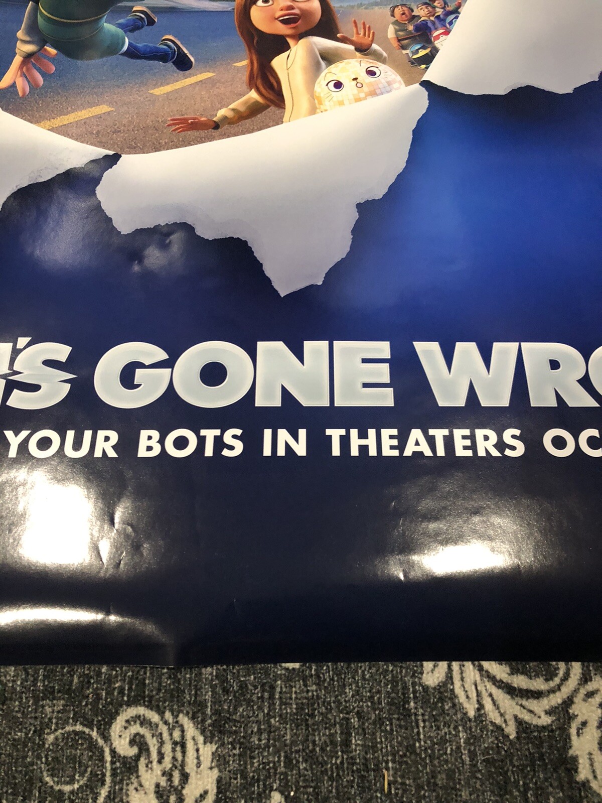 Disney’s Ron’s Gone Wrong (2021) New Original Movie Poster D/S 27×40