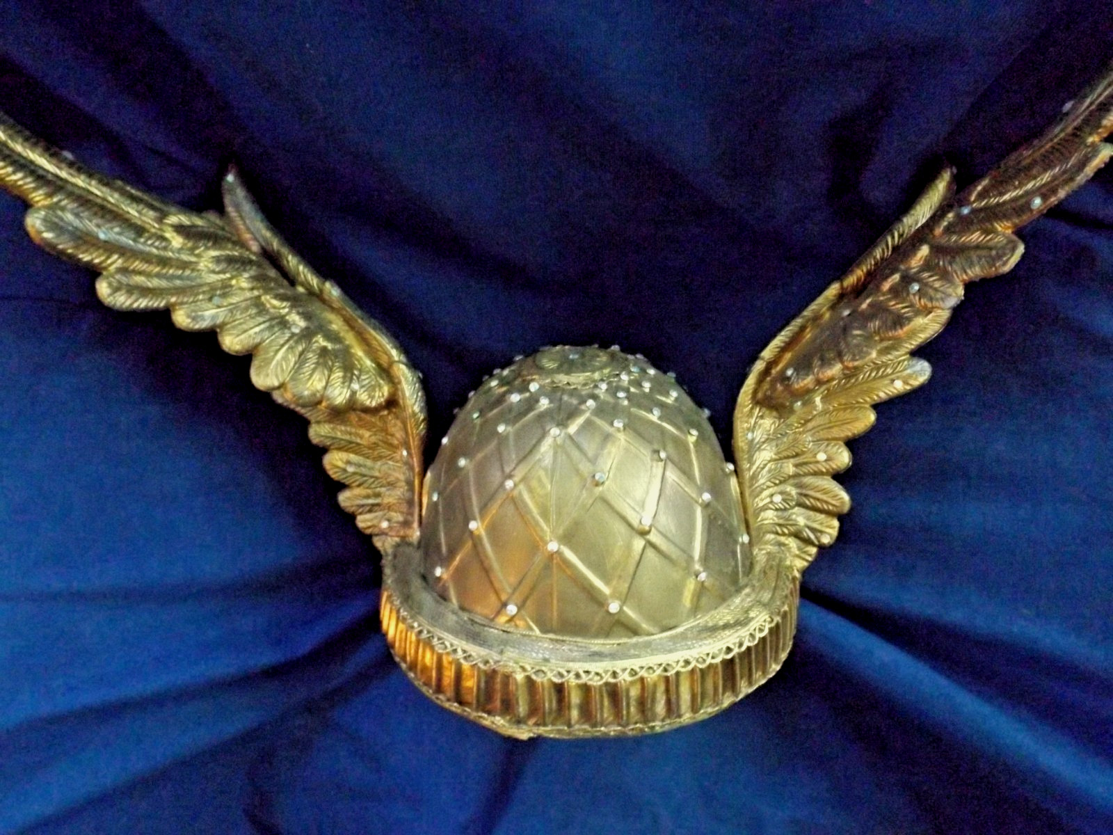 Chris March BEACH BLANKET BABYLON Valkyrie Jeweled Costume Helmet