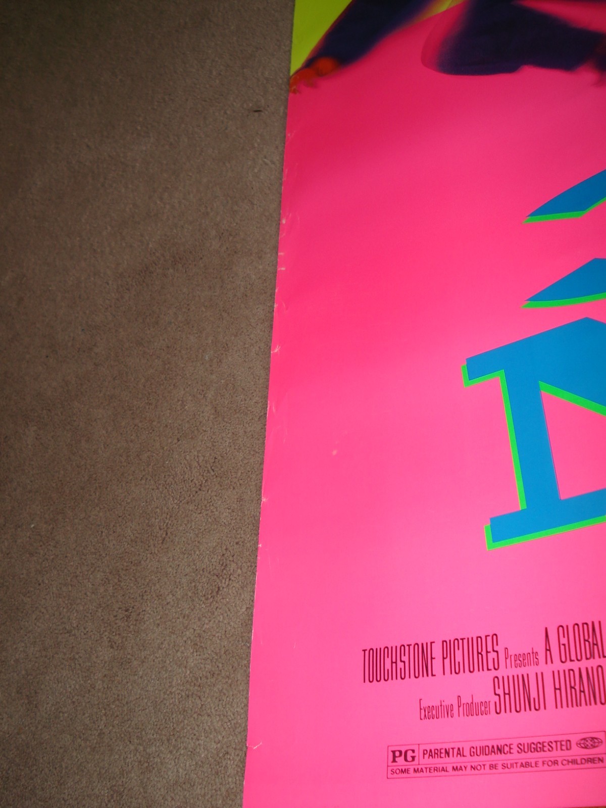 3 NINJAS Original 1992 Rolled One-Sheet & Campaign “A” Glossy Ad Slick Sheet!