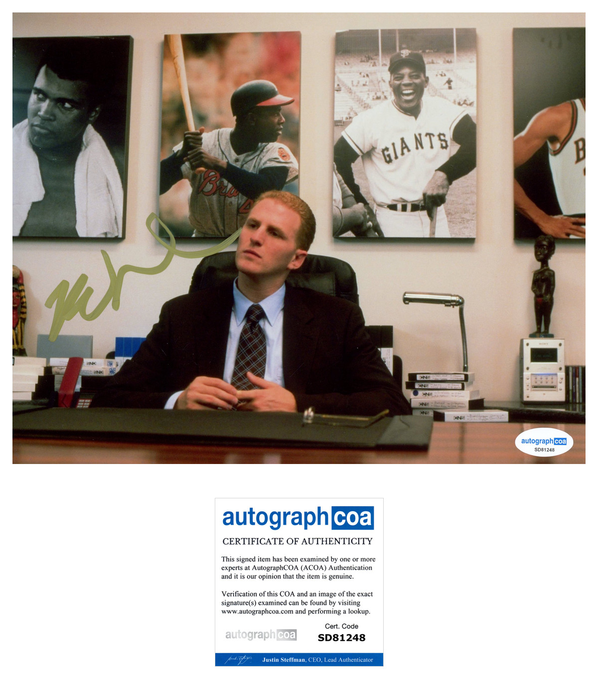 * MICHAEL RAPAPORT * signed 8×10 photo * BAMBOOZLED * ACOA *