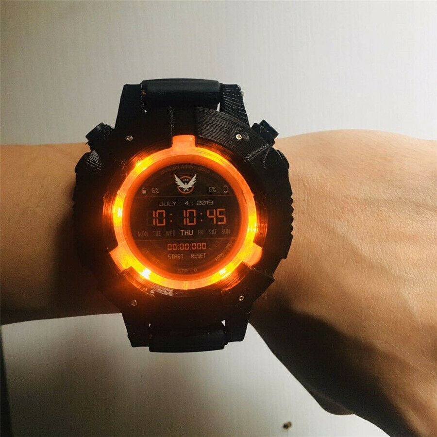 Tom Clancy’s The Division Watch TD Radio ISAC SeekerMine Multifunctional Cosplay