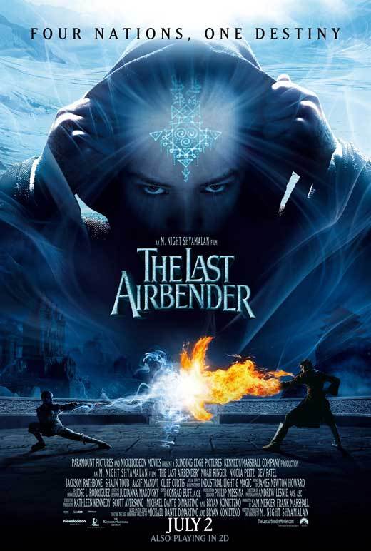 THE LAST AIRBENDER Movie POSTER 27×40 C Jackson Rathbone Cliff Curtis Nicola