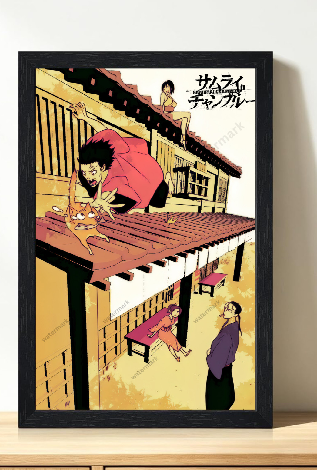 Yu Yu Hakusho Anime Poster 11×17 Wall Art Game Room Decor Manga Print