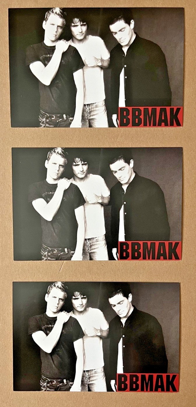 BBMak Sooner Or Later Signed Autographed Album Booklet In-Store Promo Postcards