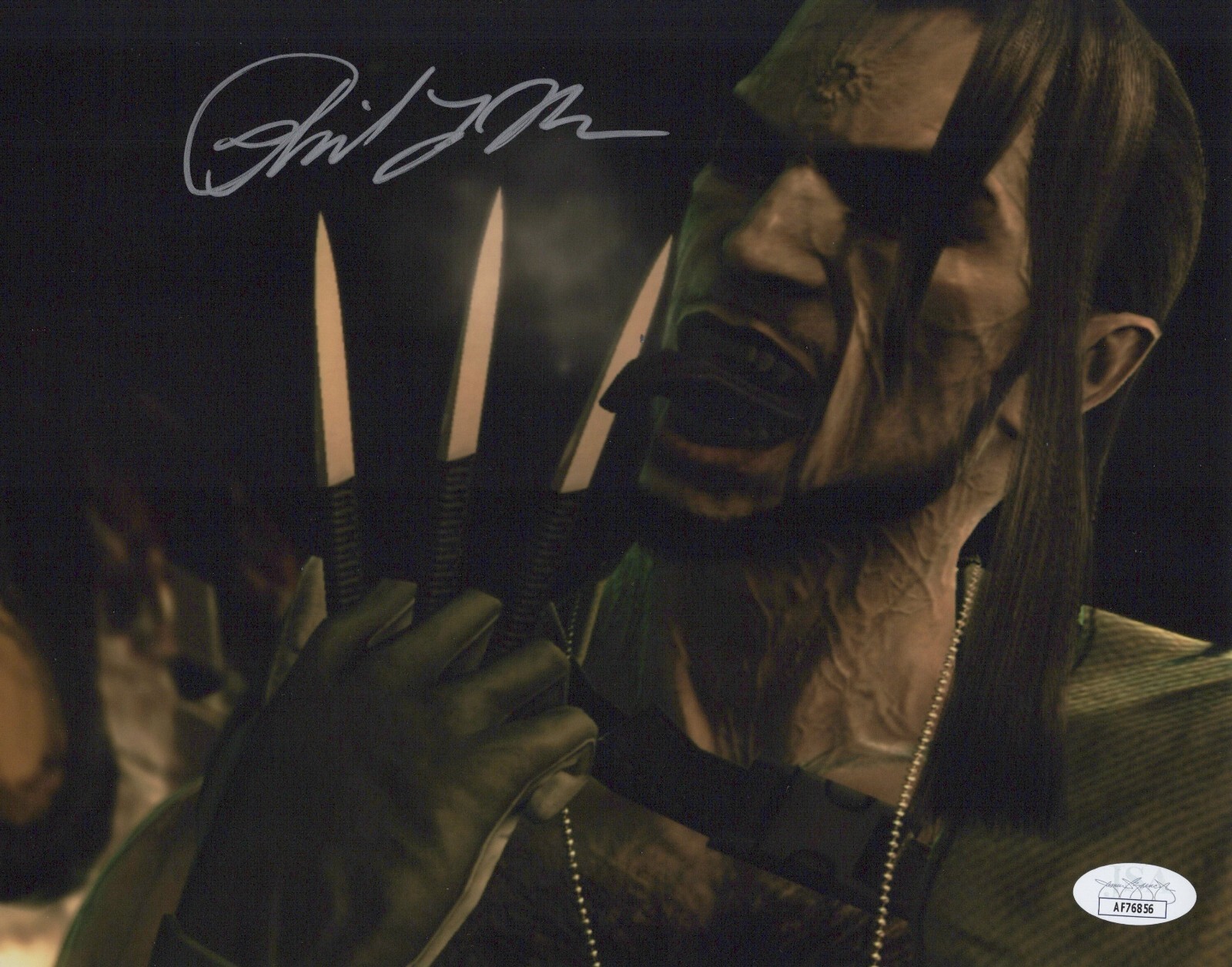 Phil LaMarr Signed 8×10 Metal Gear Solid Vamp Photo Authentic Autograph JSA COA