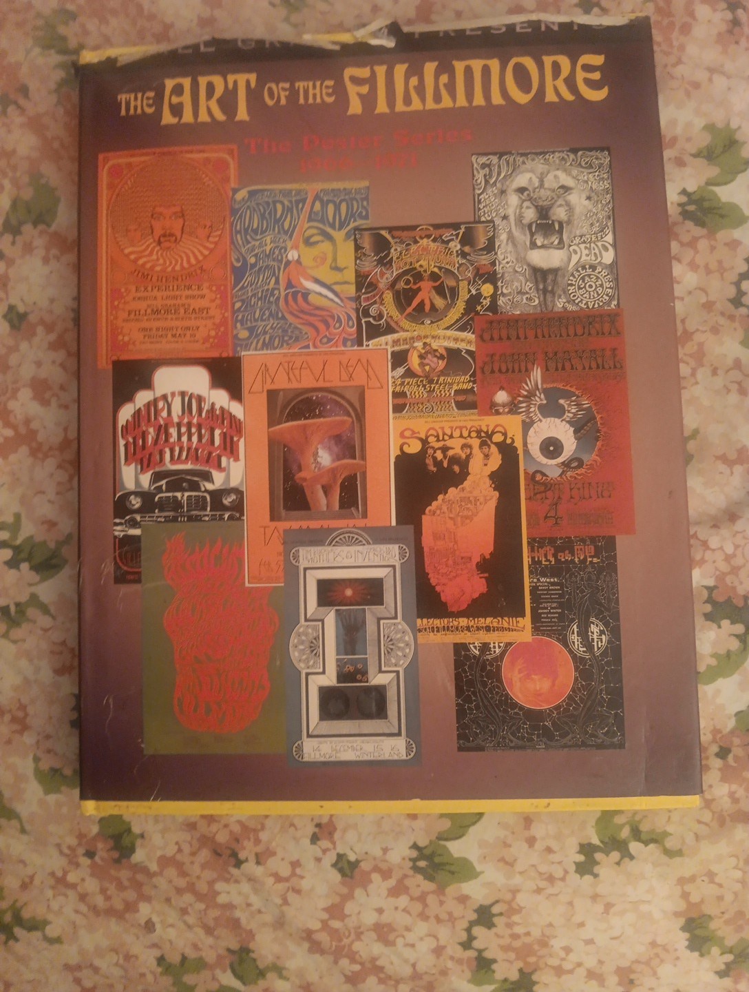 97 BILL GRAHAM ART of THE FILMORE POSTER SERIES 66-71 Hardcover Book 1st edition