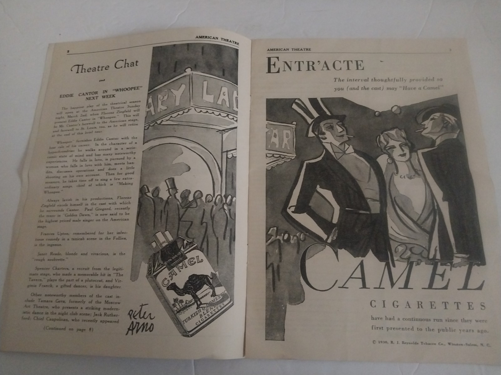 The Saint Louis Playgoer – American Theatre (1930) “Gambling” Eddie Cantor