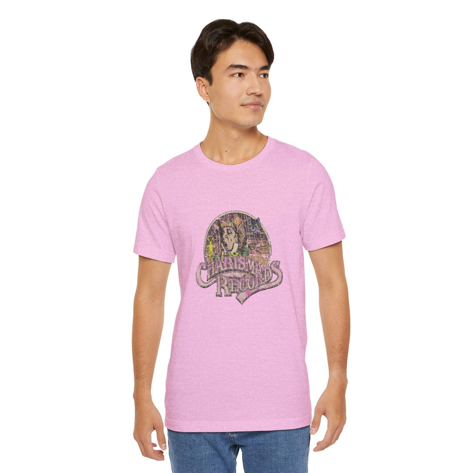 Vintage Charisma Records Label Logo Unisex Jersey Short Sleeve T-Shirt
