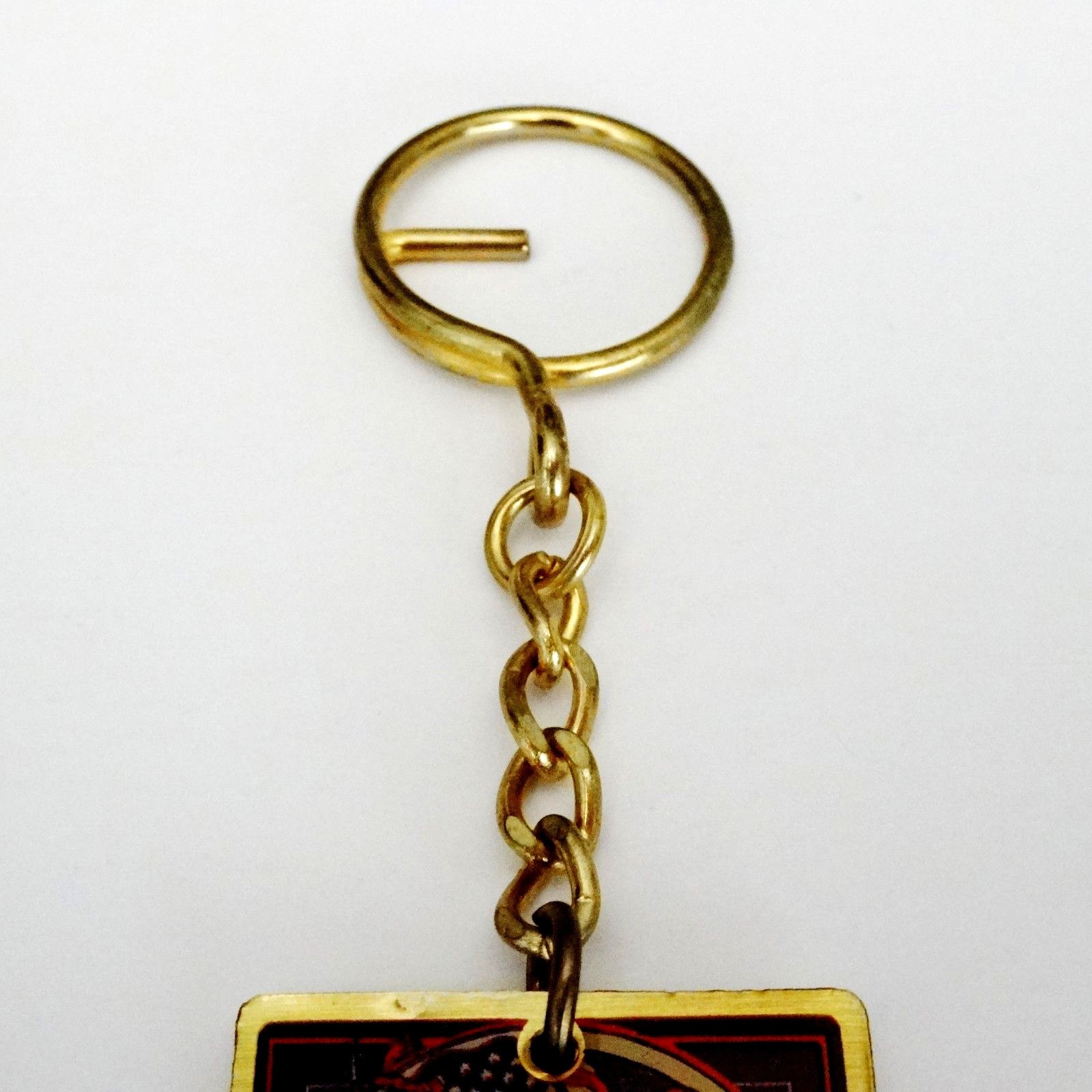 Grateful Dead Key Chain Keychain Vintage 1985 Rick Griffin Art 20 Years Patriot