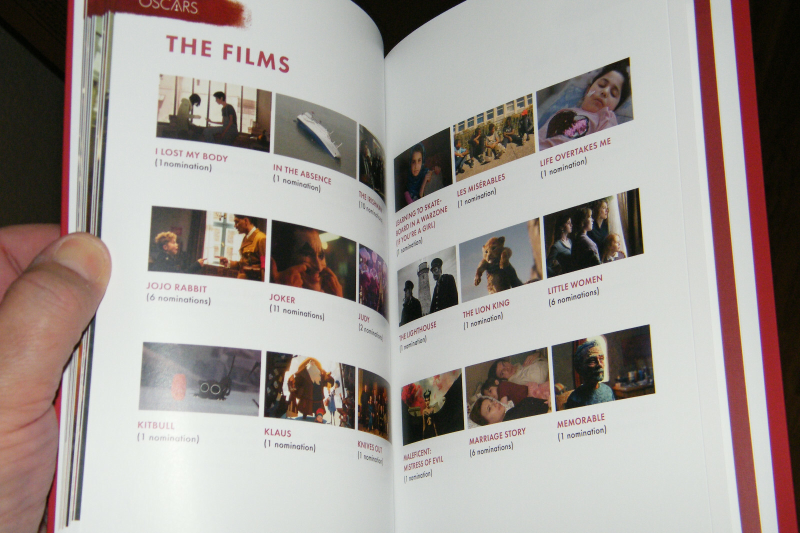 NEW! 92nd ACADEMY AWARDS PROGRAM Parasite J.Phoenix Brad Pitt L.Dern 2020 Oscars