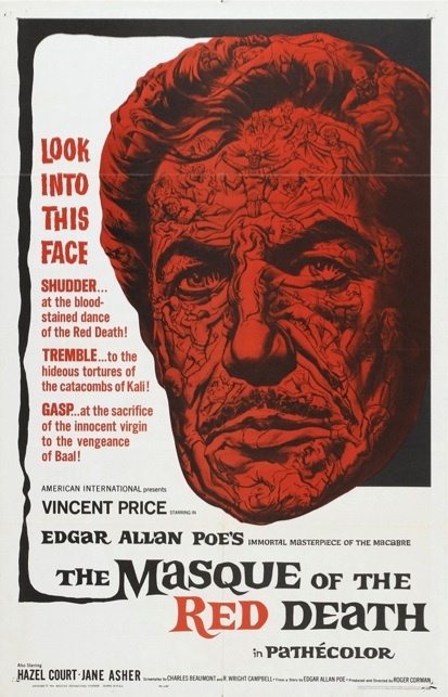 THE MASQUE OF RED DEATH Movie Poster Horror