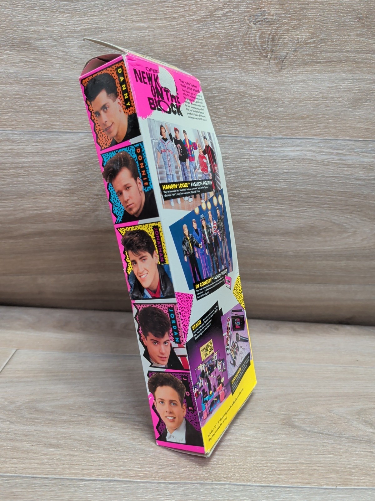 Lot of 4 1990 NKOTB Lot Hangin’ Loose Dolls Hasbro Vintage Boy Band Pop Culture