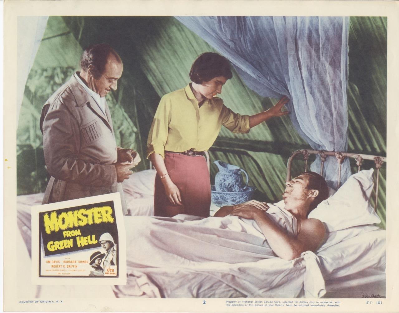 “MONSTER FROM GREEN HELL”-ORIGINAL LOBBY CARD-SCI-FI-TENT-#2