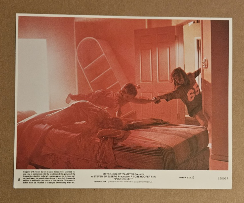 ⚰️POLTERGEIST 1982 ORIG. COLOR COMPLETE 8″x10″ STILL SET of 8 M Steven Spielberg