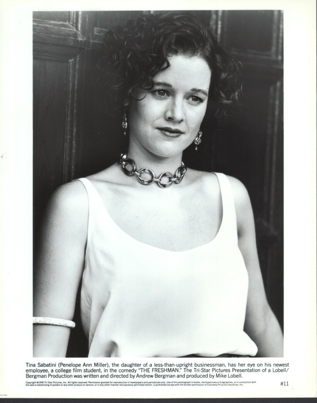 The Freshman (1990) 8×10 black & white publicity photo #11