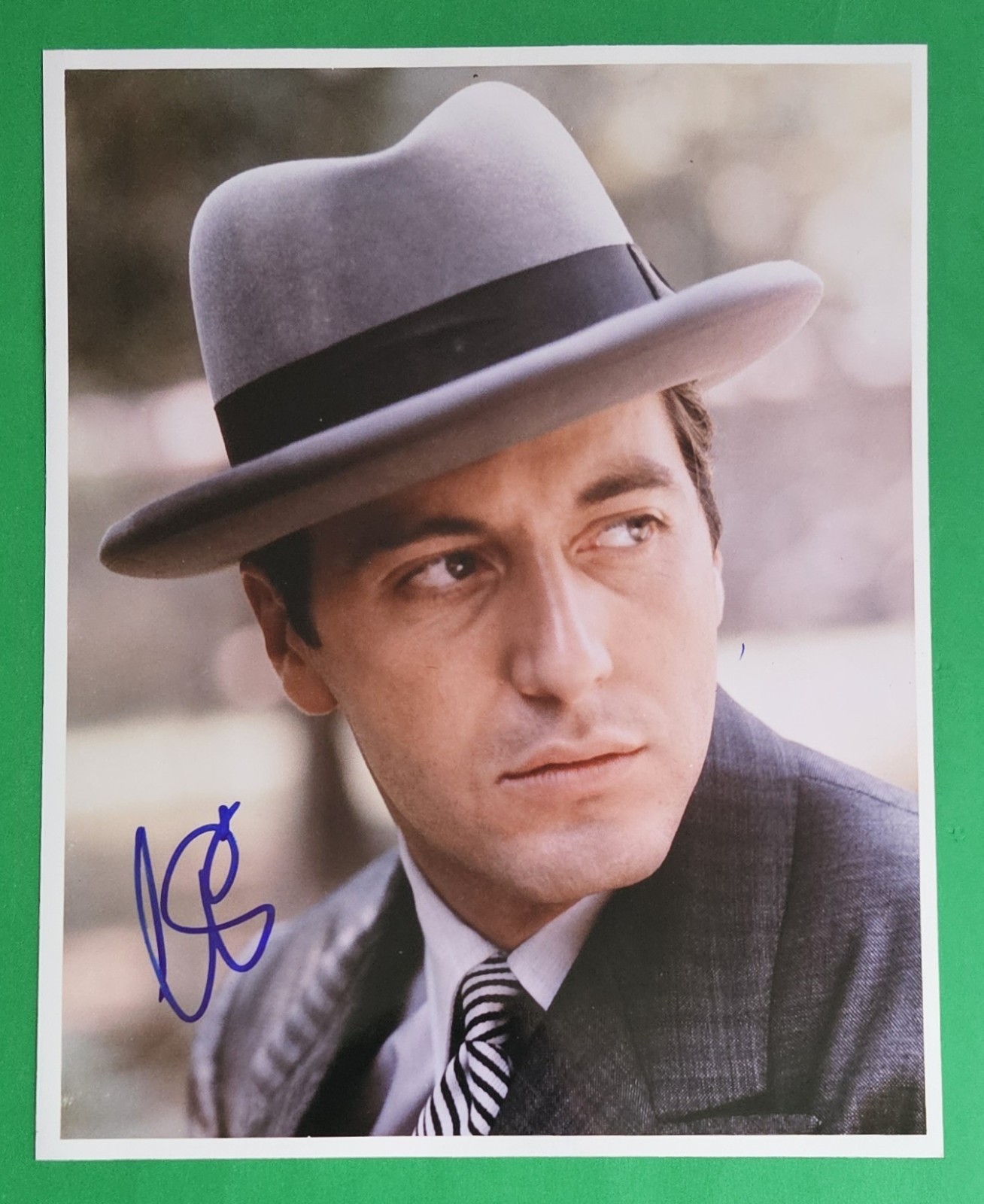 Al Pacino Signed Godfather 8×10 Photo With Steve Grad Letter Of Authenticity COA