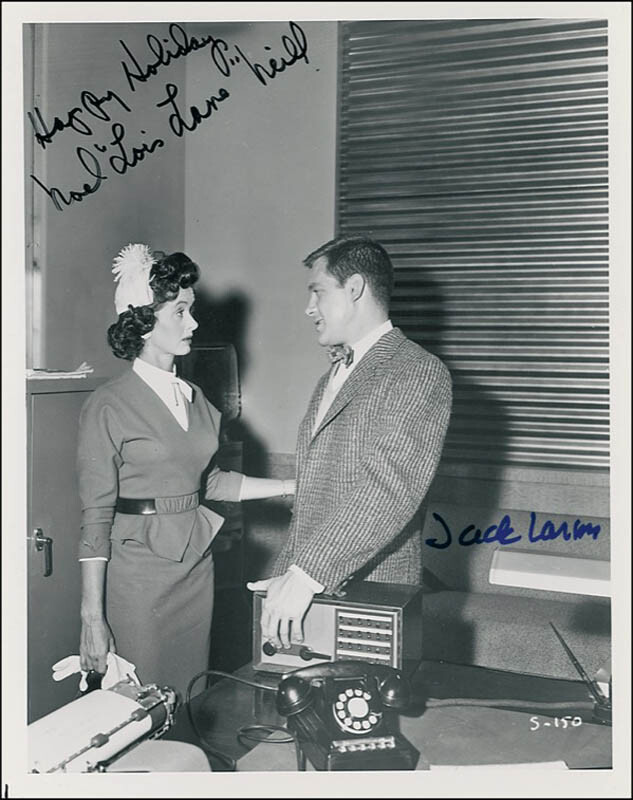 SUPERMAN TV CAST – AUTOGRAPHED SIGNED PHOTOGRAPH WITH CO-SIGNERS