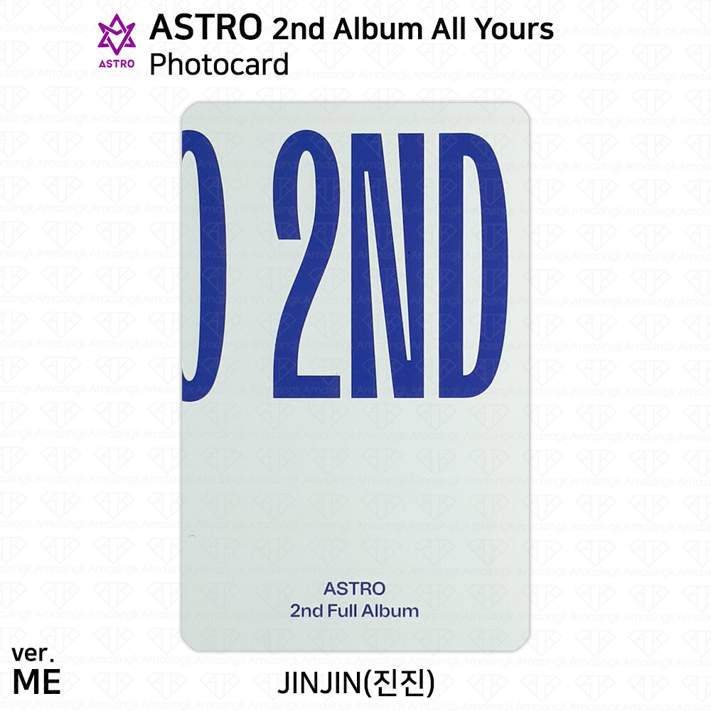 ASTRO 2nd Album All Yours Official Photocard You Me Us 3 Versions KPOP K-POP