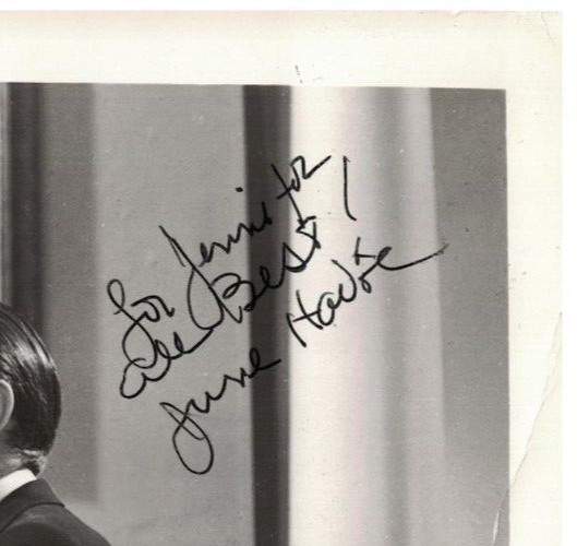 JUNE HAVOC Autographed Lady Possessed 8X10 Still FREE SHIPPING!