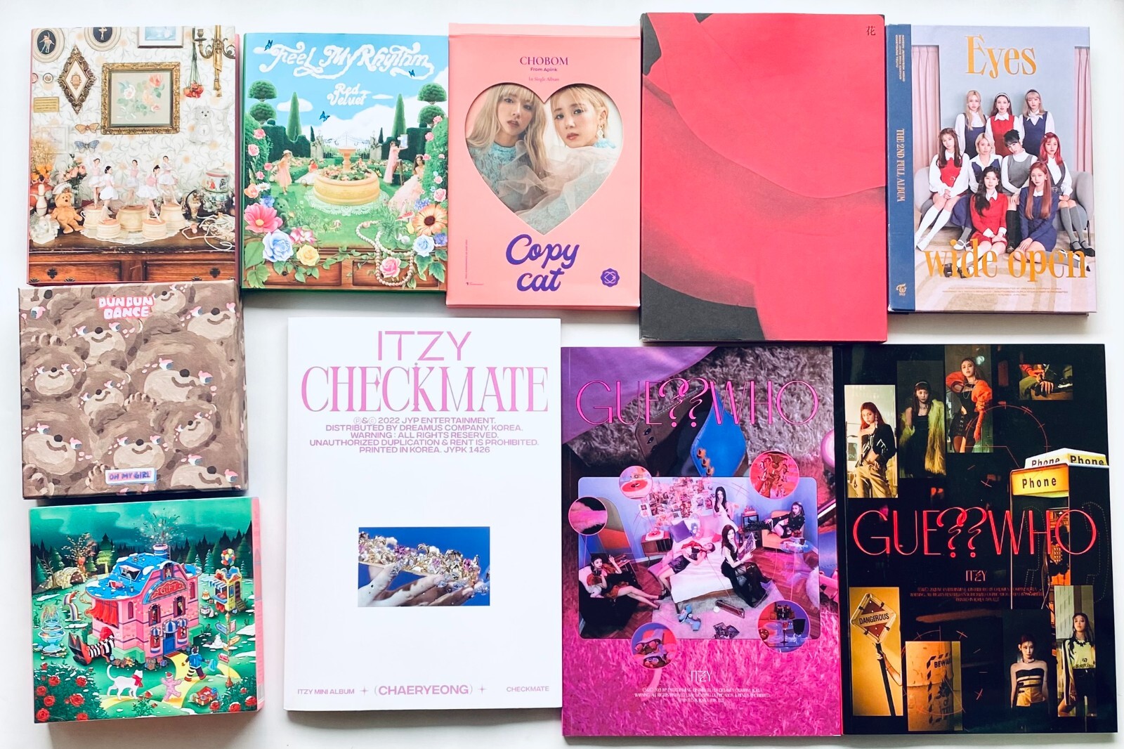 CHEAP K-POP LOT Albums BLACKPINK SNSD ITZY LOVELYZ OH MY GIRL RED VELVET TWICE