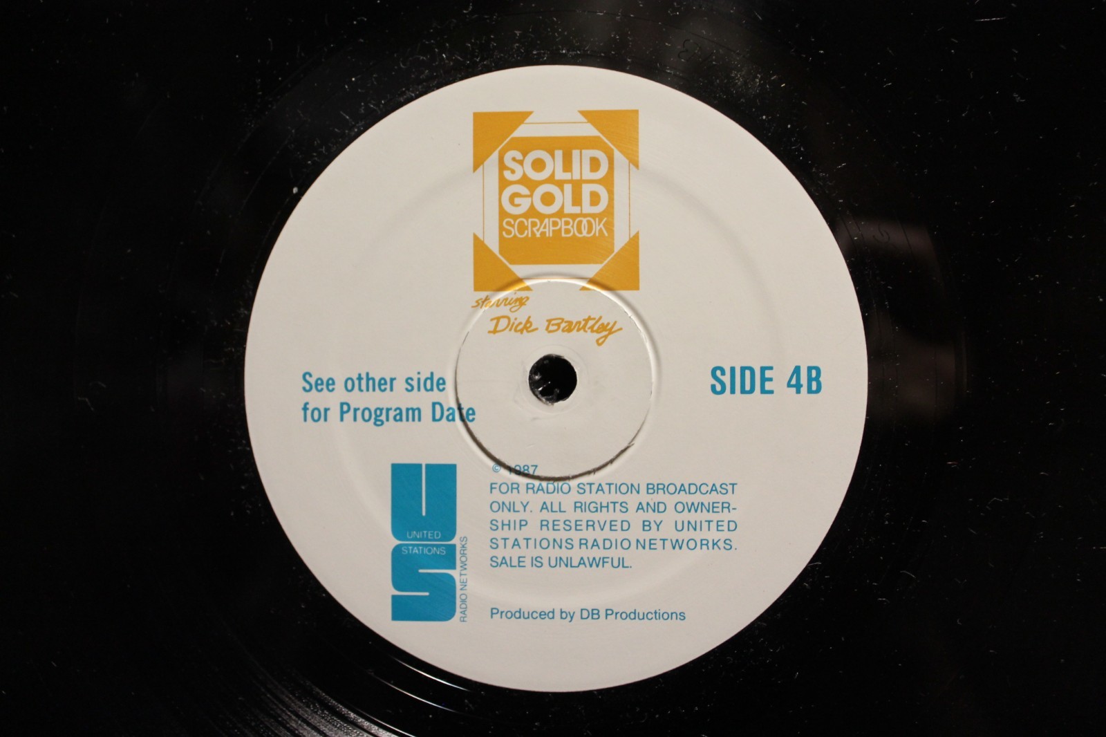 RADIO SHOW May 28 1987 Solid Gold Scrapbook 33 1/3 rpm LP Fogerty CCR Creedence