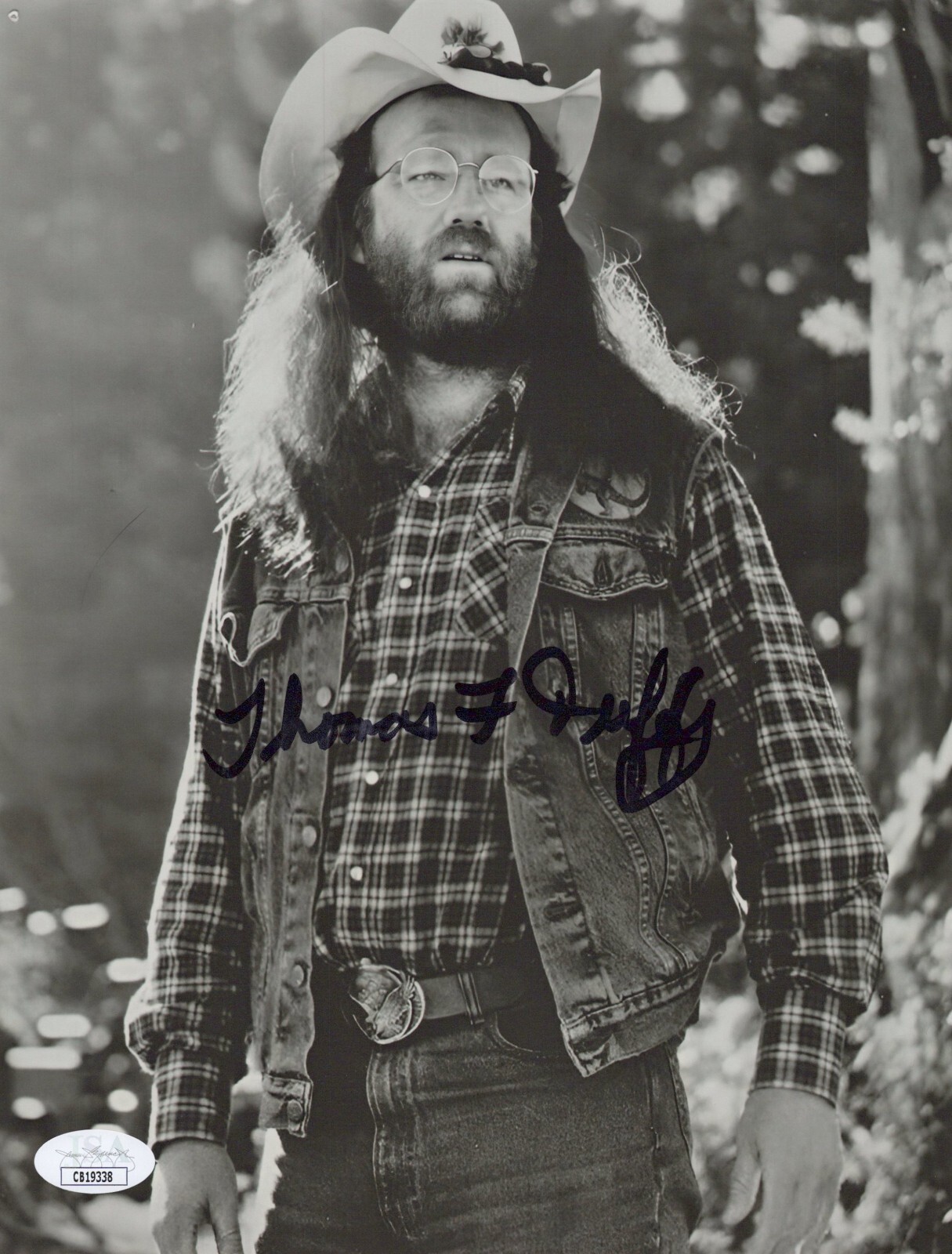 THOMAS DUFFY Signed JURRASIC PARK: THE LOST WORLD 8×10 Photo Autograph JSA COA