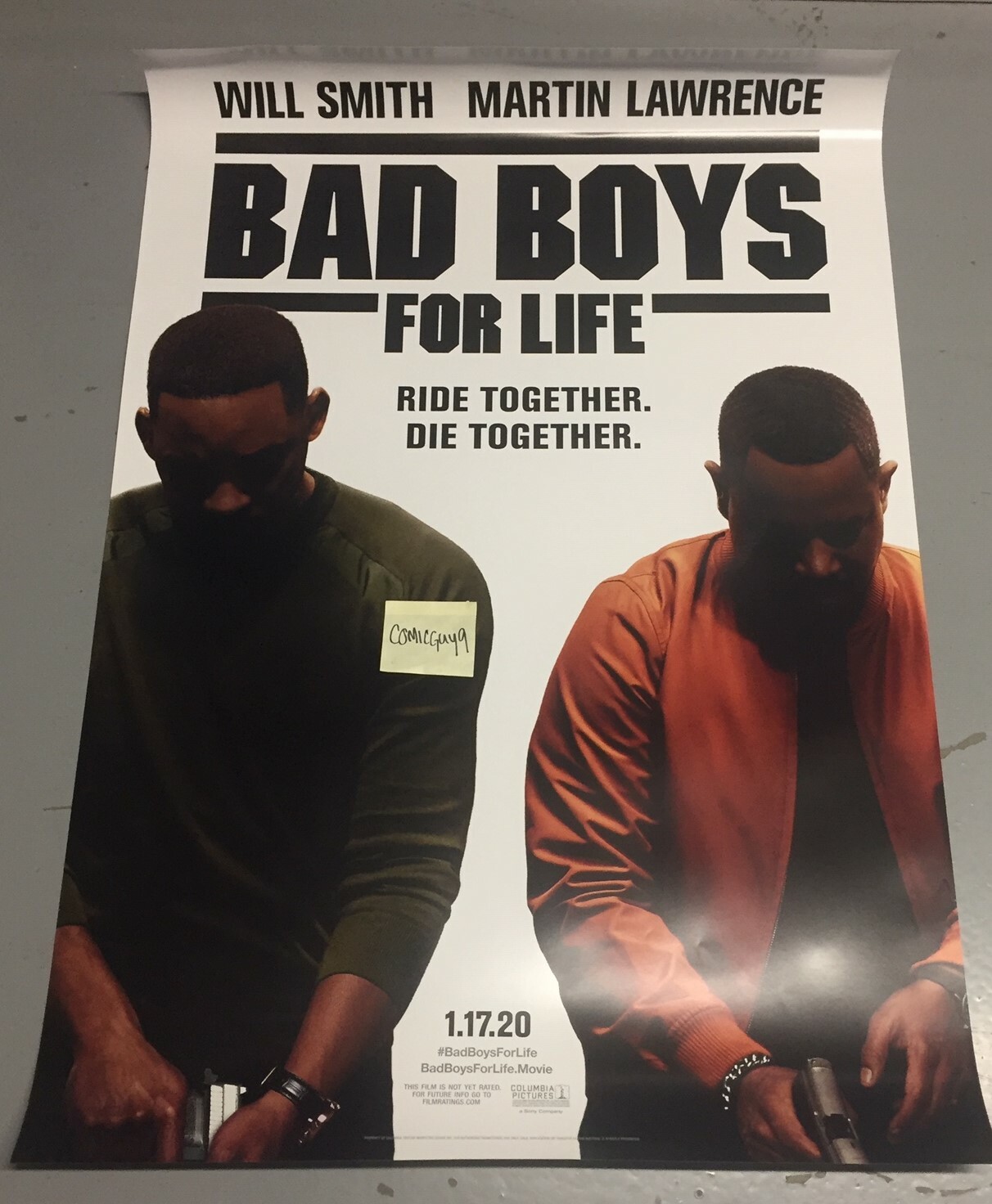 Bad Boys For Life Movie Poster 11×17 / 27×40 Will Smith Martin Lawrence U Choose