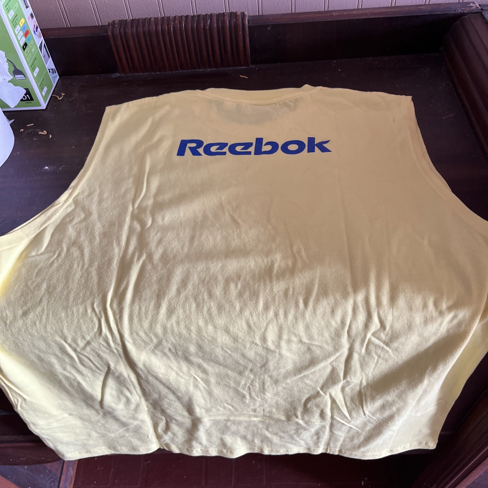 Vintage Reebok 2001 Para Para Sakura Sleeveless T-Shirt Book Movie Tickets DVD