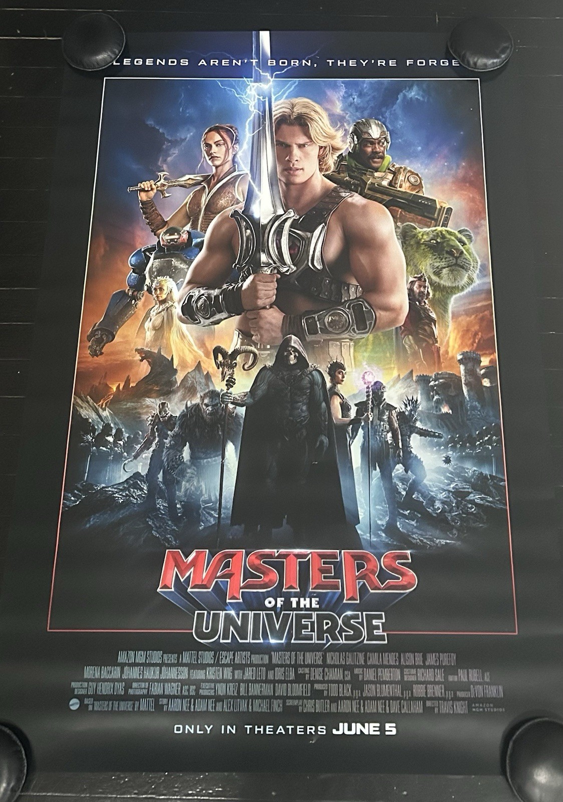 Masters of the Universe, 2026,Original,DS,One Sheet,27”x40”,Movie Poster,FINAL