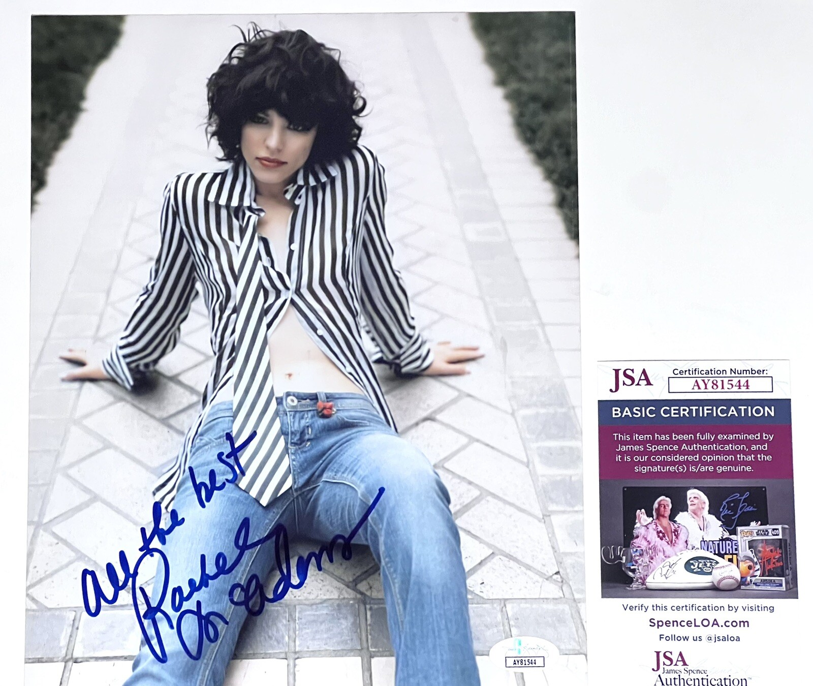 Rachel McAdams Signed 8×10 Photo JSA Signed Sexy Movie Star Mean Girls Notebook