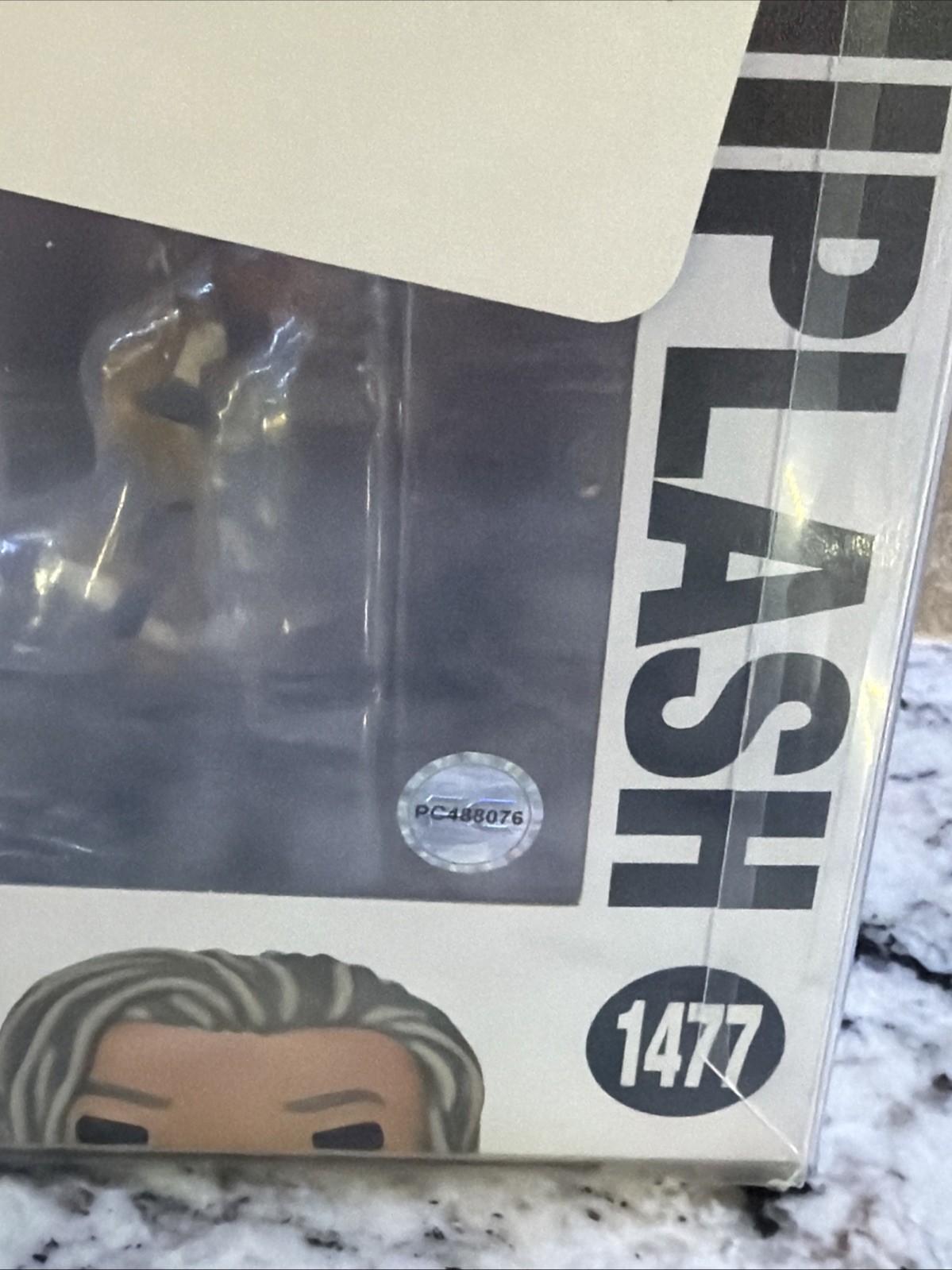 Mickey Rourke Autograph Signed The Infinity Saga Whiplash Funko Pop W/ Holo COA