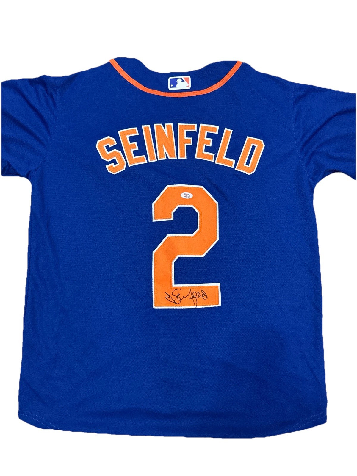 Jerry Seinfeld Signed Autographed New York Mets Jersey PSA/DNA COA