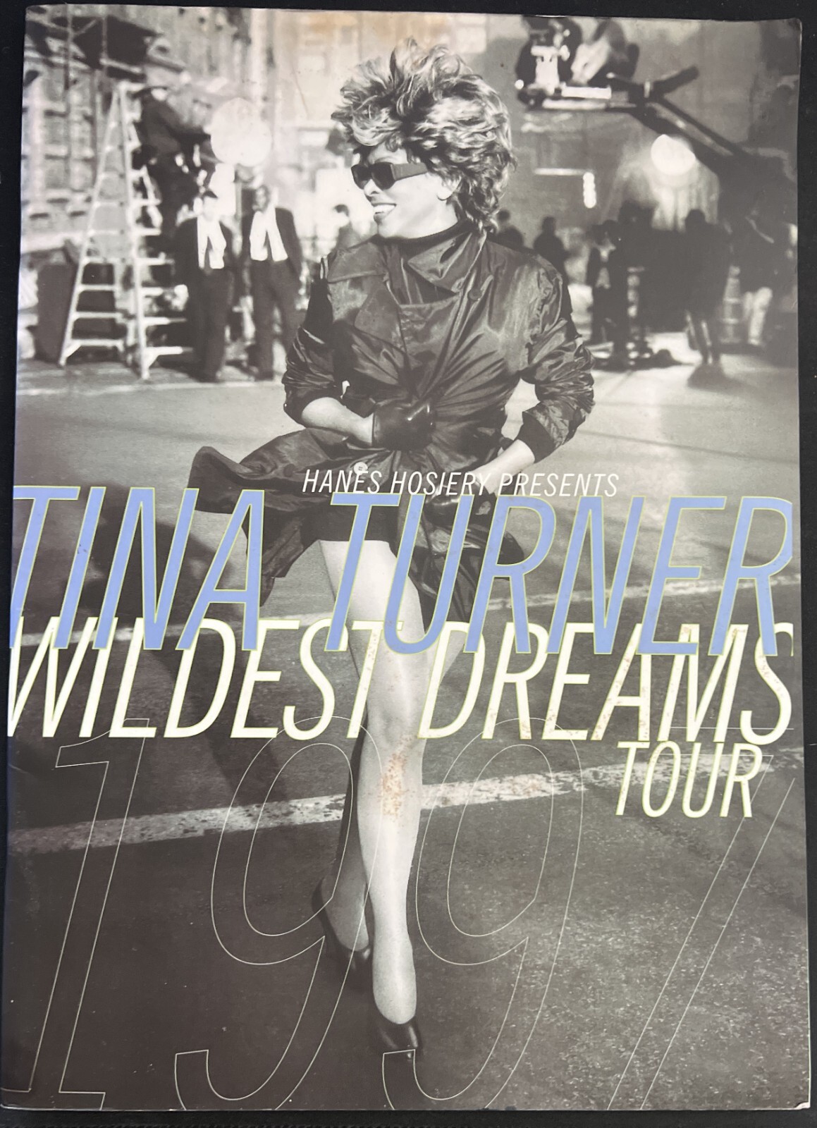 Vintage Tina Turner Wildest Dreams Tour Book Hanes VG+EX Condition RARE