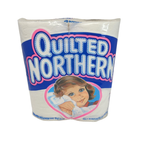VINTAGE 1992 QUILTED NORTHERN TOILET PAPER / TISSUE MOVIE ADVERTISING PROP NEW