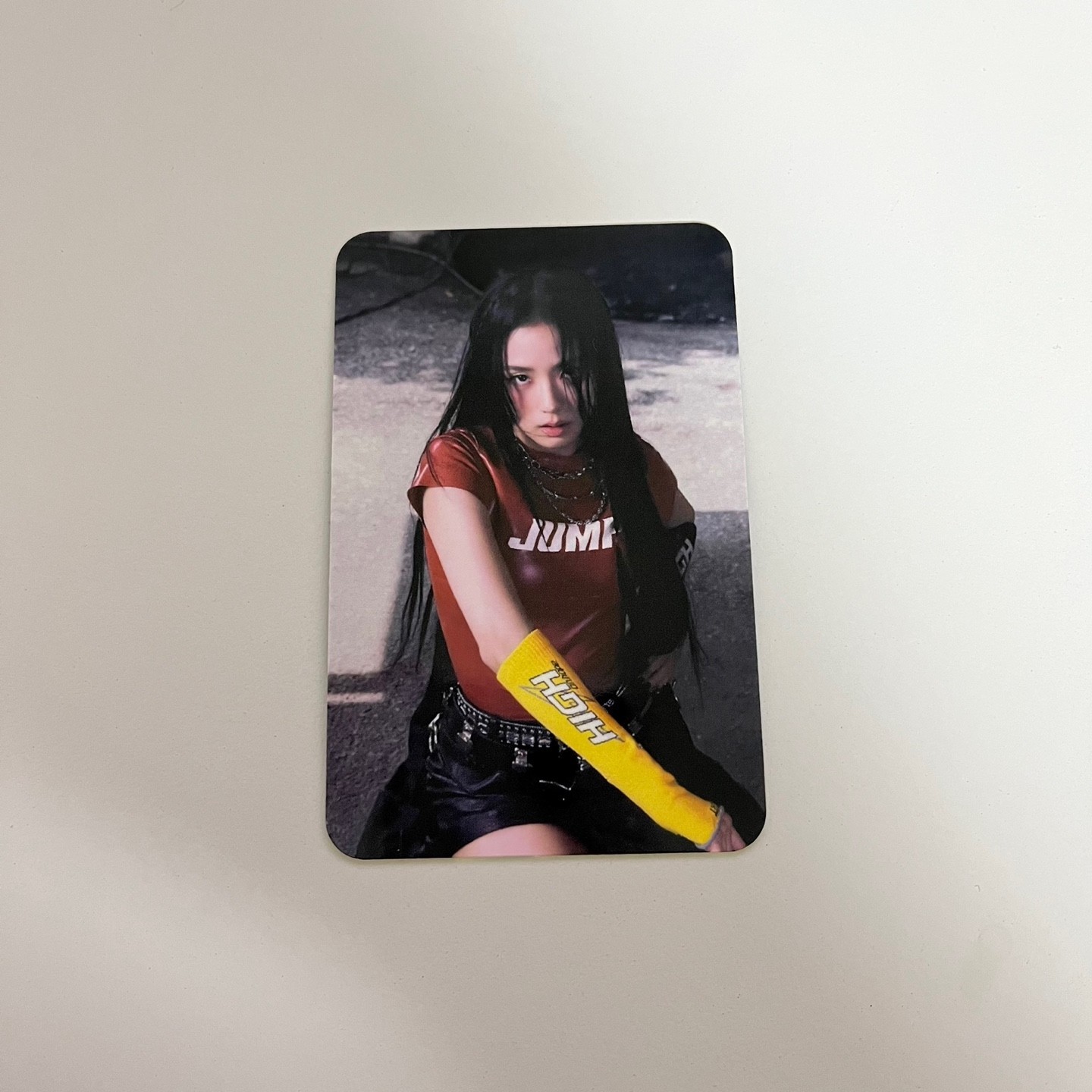 BLACKPINK JUMP Photocard Jisoo Jennie Rose Lisa