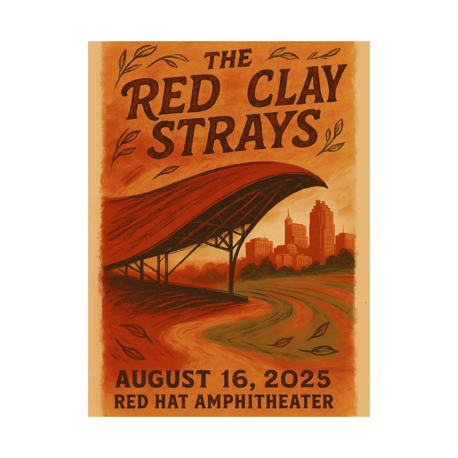 The Red Clay Strays Raleigh | Aug 16, 2025 | Red Hat Amphitheater | Concert