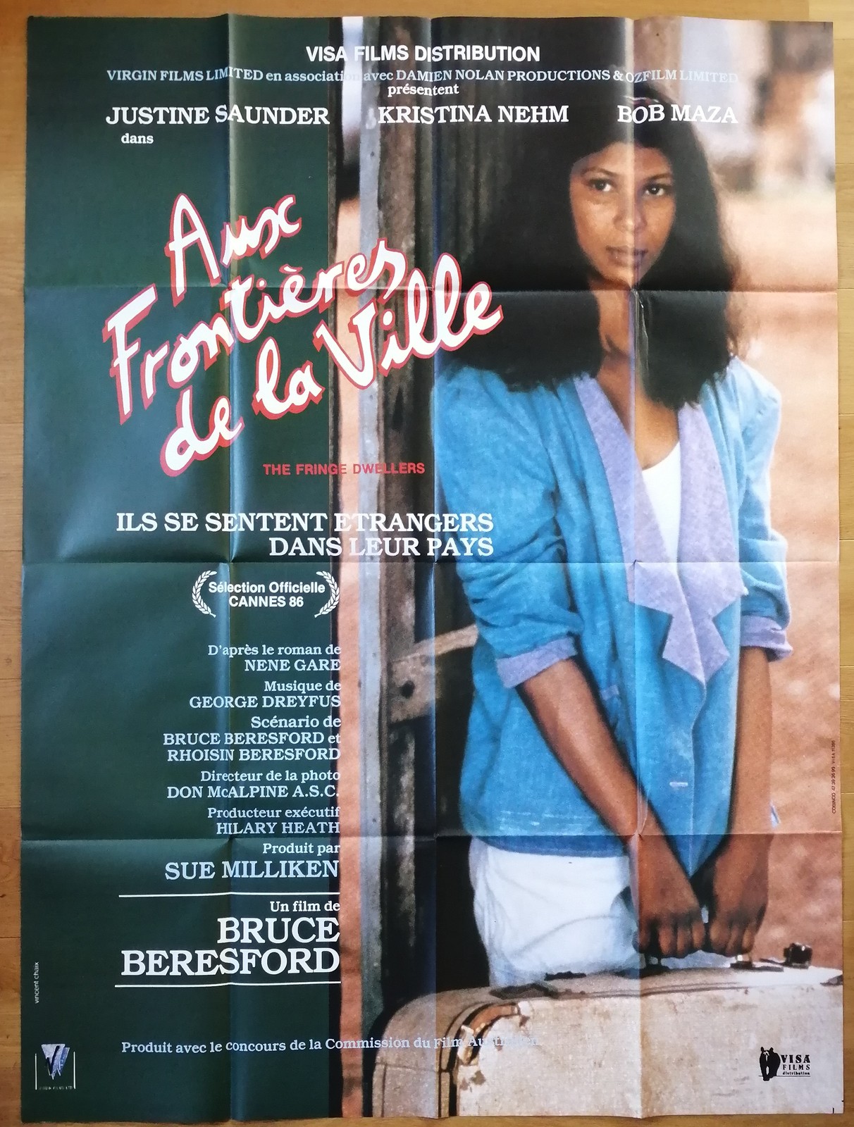 FRINGE DWELLERS bruce beresford original french LARGE movie poster ’86