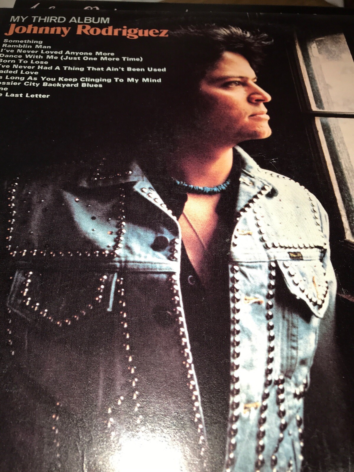 JOHNNY RODRIGUEZ: MY THIRD ALBUM 11 SELECTNS MERCURY RECORDS STEREO 33LP 1974
