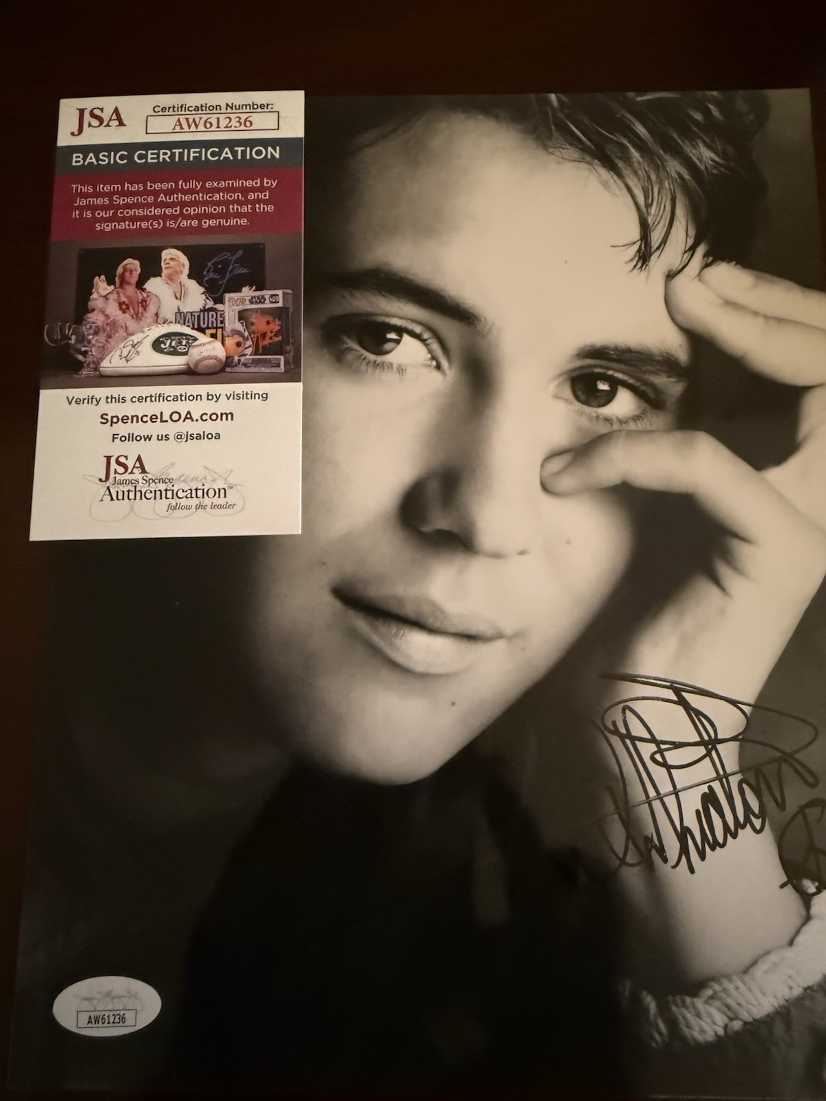 Wil Wheaton “Wesley ” Star Trek TNG Hand Signed Autographed Rare Beckett COA