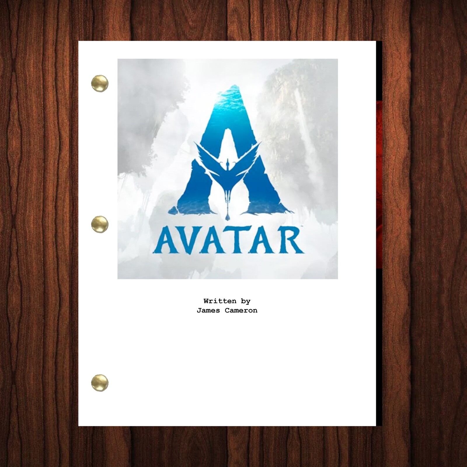 Avatar Movie Script Reprint Full Screenplay Full Script