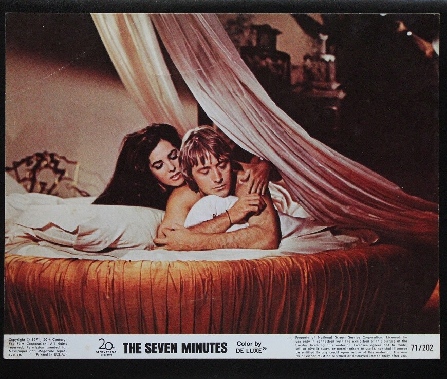 1971 The Seven Minutes Vintage Movie Original Photo Color 8×10