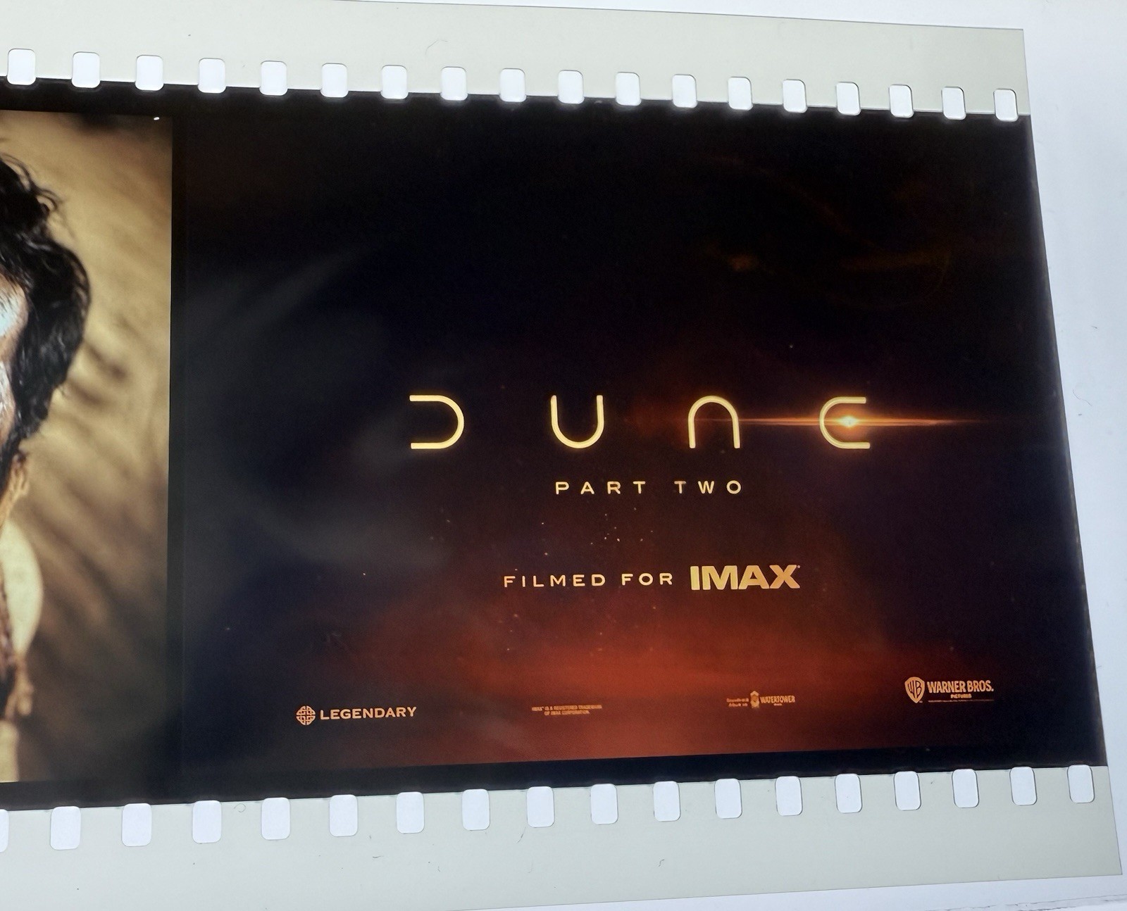 DUNE Part 2 – 70mm IMAX Film Cell Promotional Strip Week #3