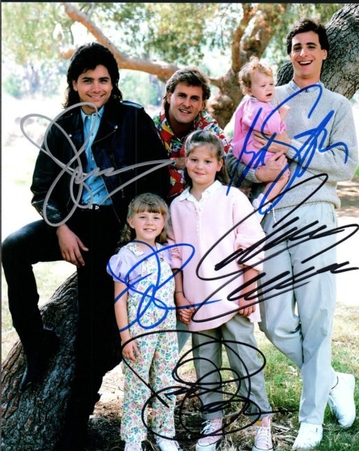 Full House Autographed Original 8×10 Photo LOA TTM