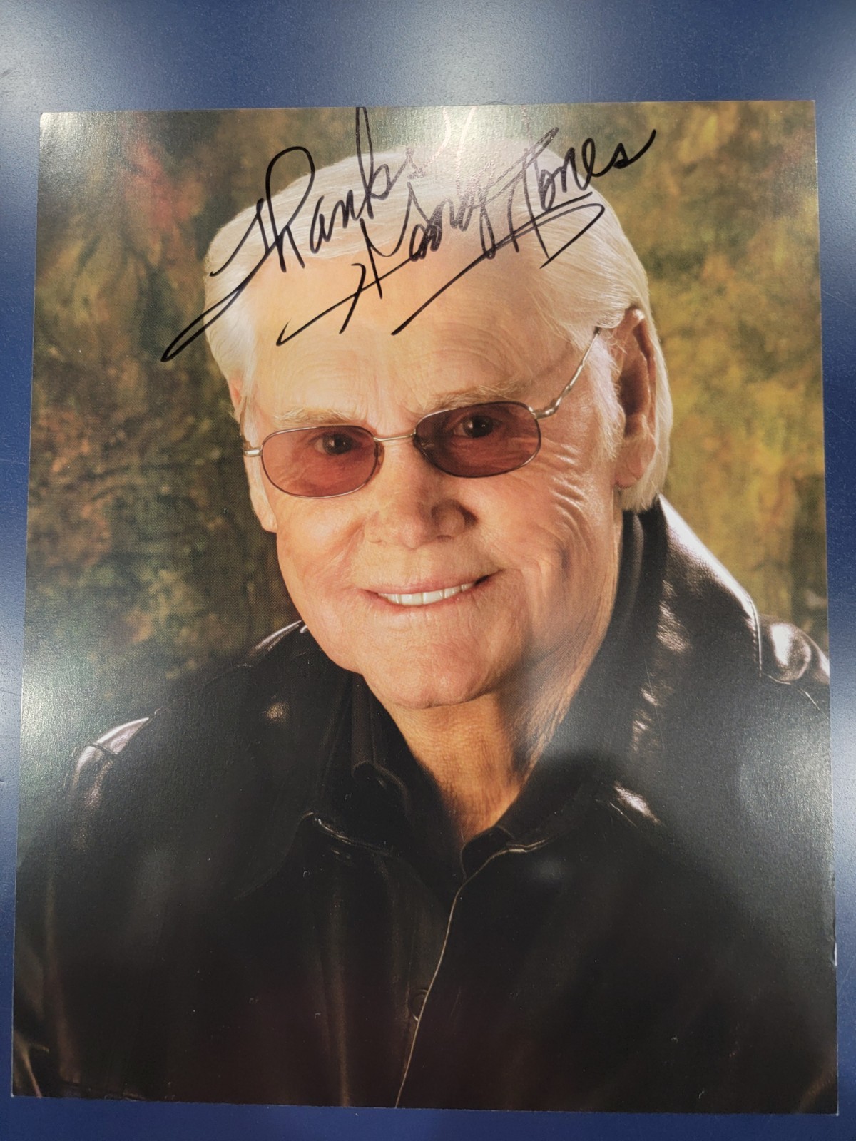 George Jones Autographed